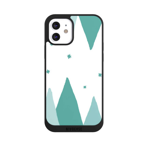 Apple iPhone 12 NIVOpure Mountains Yellow &amp; Grey
