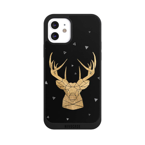 Apple iPhone 12 NIVOpure Geometric Deer &amp; Antlers