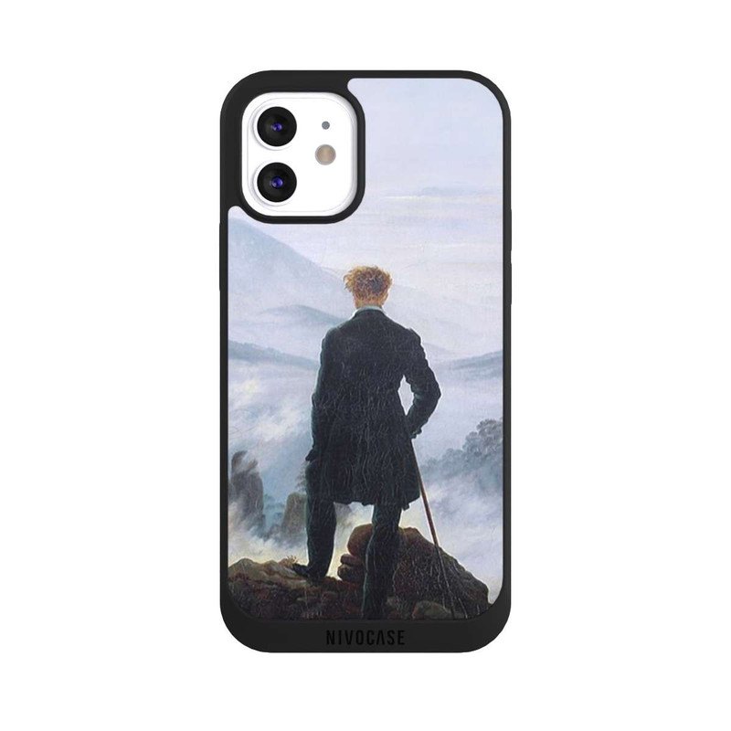 iPhone 12 NIVOpure Le Vagabond au-dessus de la Mer de Brouillard