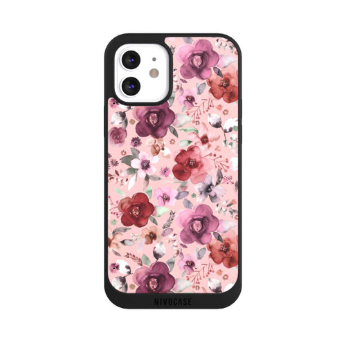 Apple iPhone 12 NIVOpure Bouquet Abondant Romance Rose
