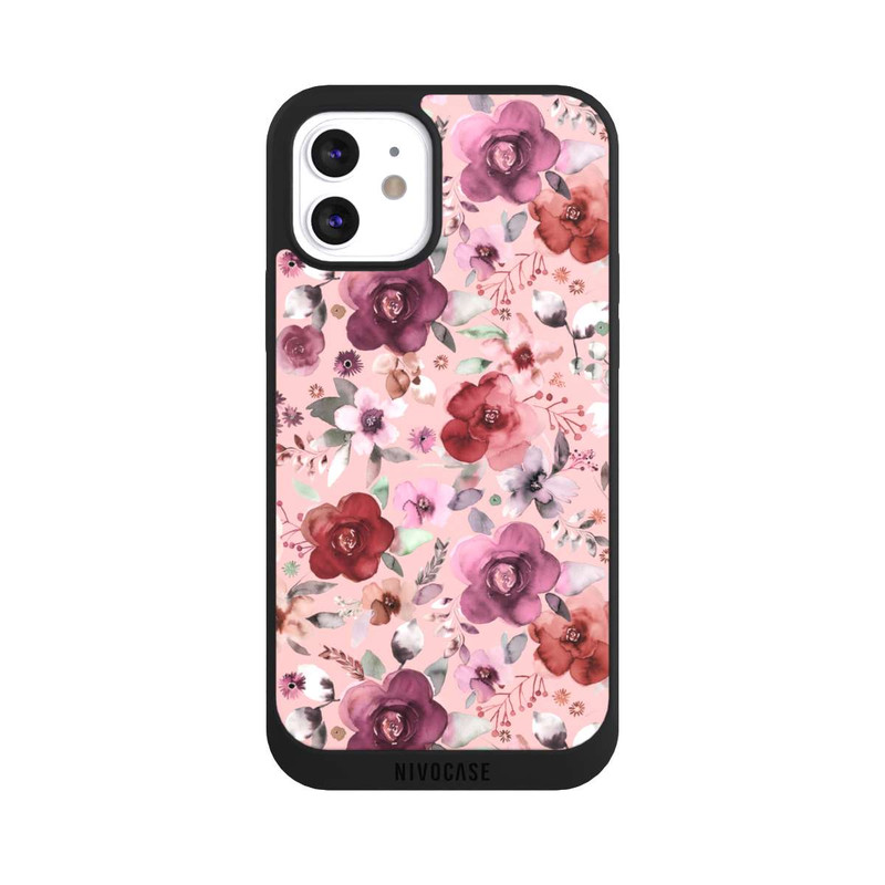 iPhone 12 NIVOpure Bouquet Abondant Romance Rose