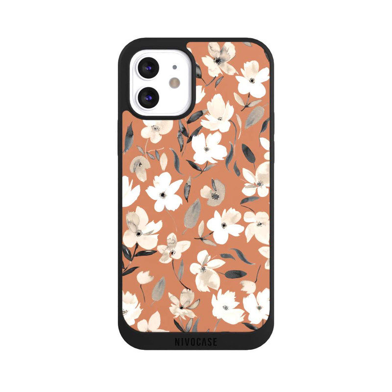 iPhone 12 NIVOpure Fleurs Fraîches D'Automne Cuivre