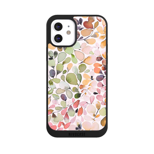 Apple iPhone 12 NIVOpure Feuillu Nature Campagne Eucalyptus