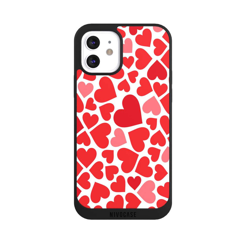 iPhone 12 NIVOpure Hearts Patterns