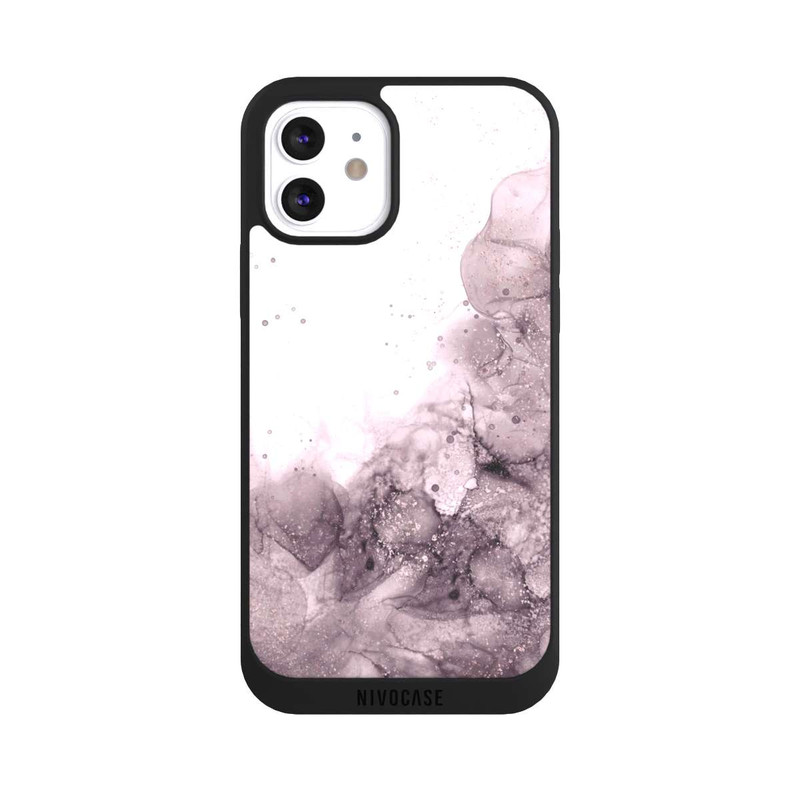 iPhone 12 NIVOpure glamouröses Glitzerrosa