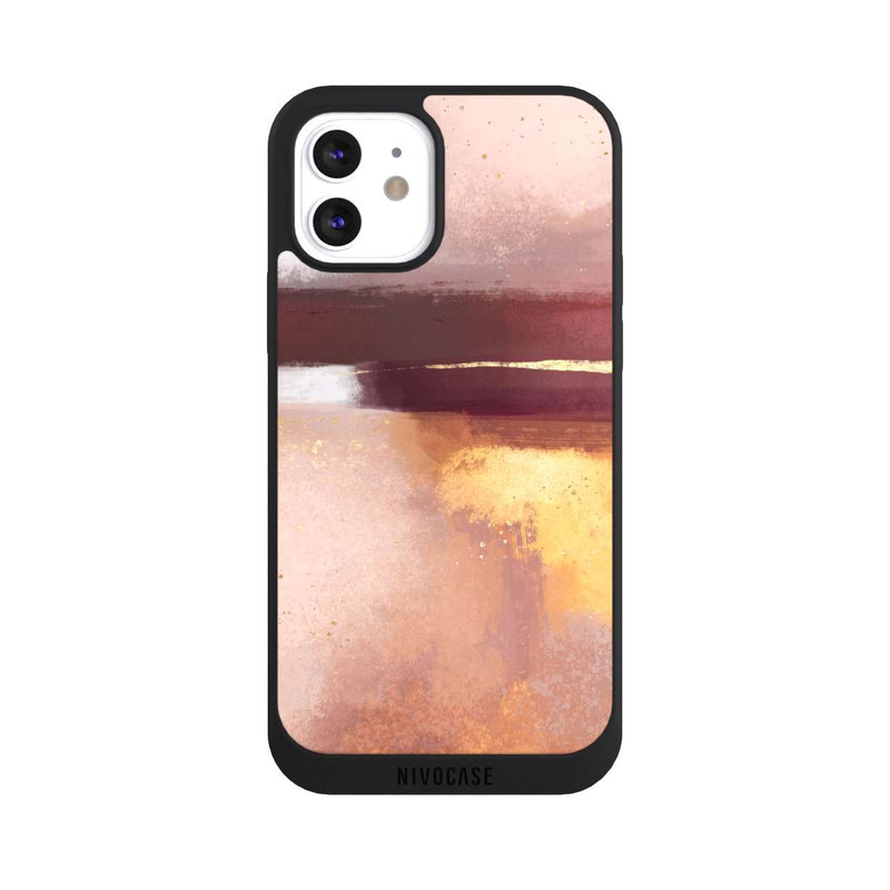 iPhone 12 NIVOpure Sonnenuntergang burgund