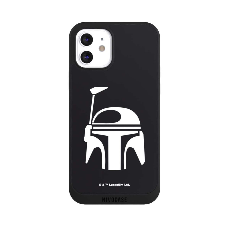iPhone 12 NIVOpure Boba Fett Helmet Black