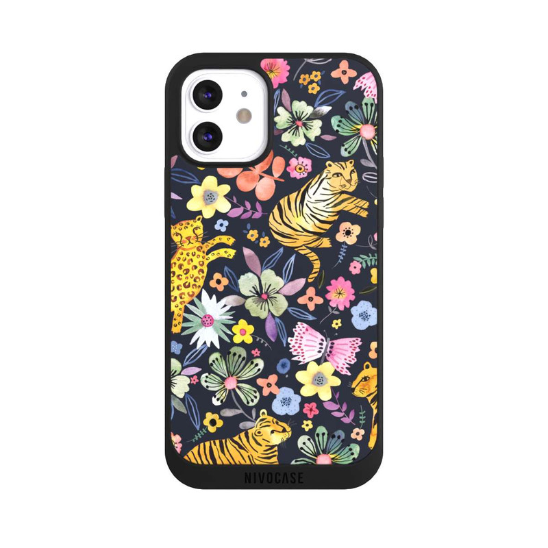 iPhone 12 NIVOpure Tigres & Fleurs du Printemps