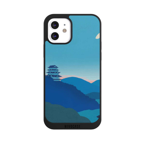 Apple iPhone 12 NIVOpure MURAKUMO-BLUE