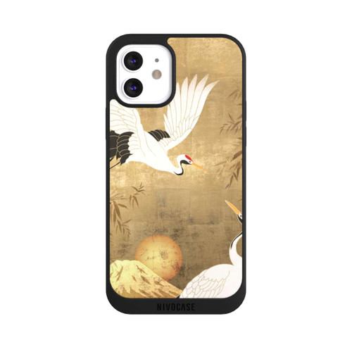 Apple iPhone 12 NIVOpure Kraniche Gold Japan 1