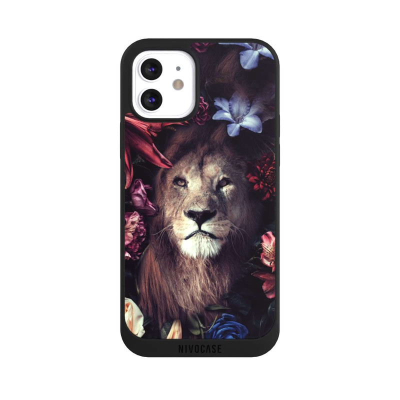 iPhone 12 NIVOpure Lion Flower Frame