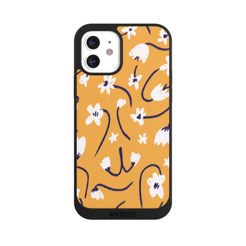 Apple iPhone 12 NIVOpure Little Flowers Pattern Yellow