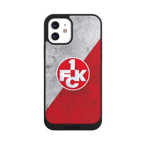 Apple iPhone 12 NIVOpure 1.FC Kaiserslautern-Beton Logo red