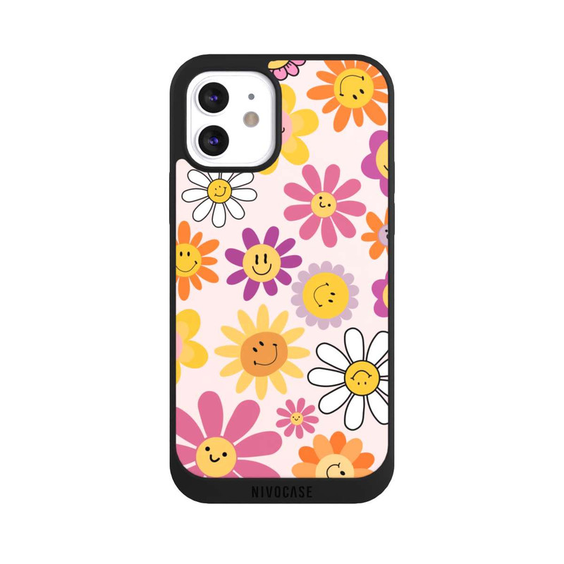iPhone 12 NIVOpure Smiles Pink Flowers