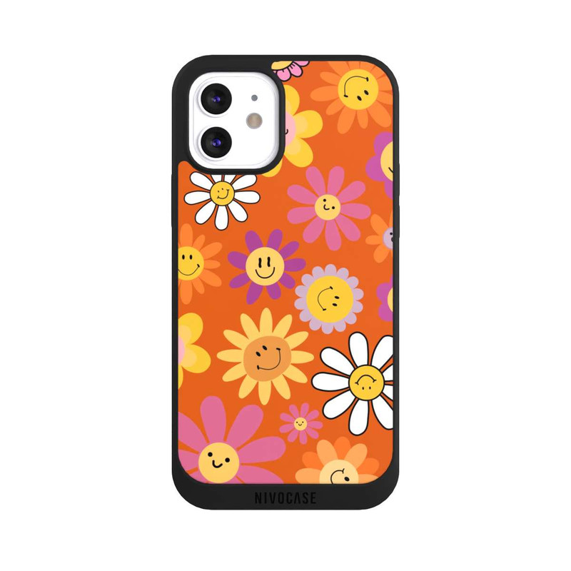 iPhone 12 NIVOpure Smiles Orange Flowers