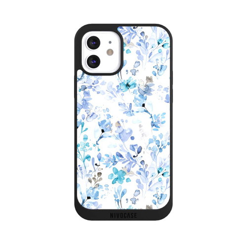 Apple iPhone 12 NIVOpure Frühlingsunkraut blau