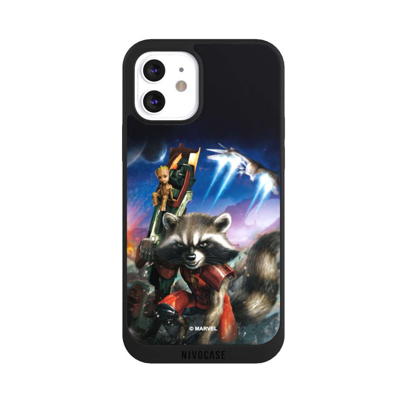 iPhone 12 NIVOpure Rocket & Baby Groot Guardians Of The Galaxy