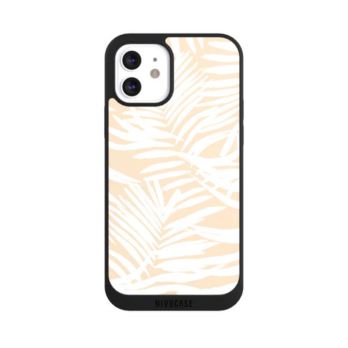 Apple iPhone 12 NIVOpure Beige Boho Fern Background