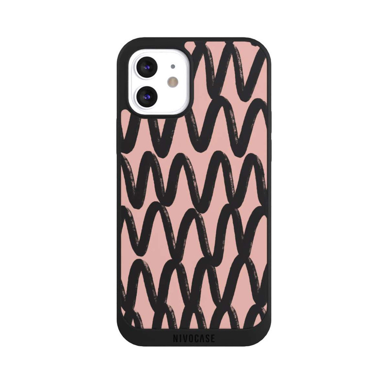 iPhone 12 NIVOpure Black Zig Zag 