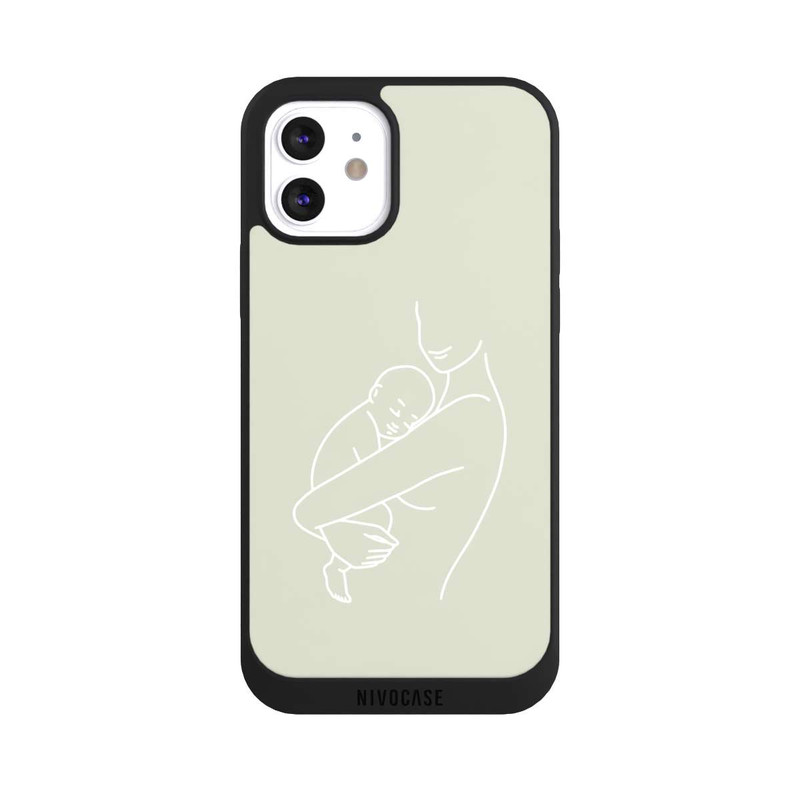 iPhone 12 NIVOpure Line Art Familie 3