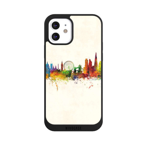 Apple iPhone 12 NIVOpure London Skyline Vintage Background