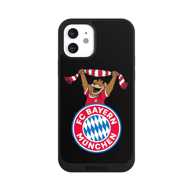 iPhone 12 NIVOpure Bernie Jubel mit Schal black