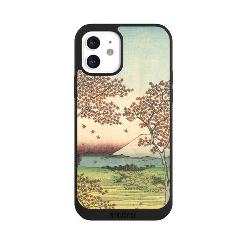 Apple iPhone 12 NIVOpure Colline du crépuscule à Meguro Utagawa Hiroshige
