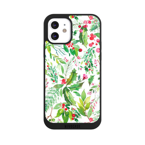 Apple iPhone 12 NIVOpure Weihnachtlicher Palmenzweig Natur