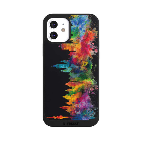 Apple iPhone 12 NIVOpure Leipzig Germany Skyline Black