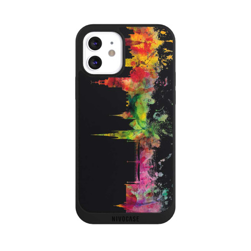 Apple iPhone 12 NIVOpure Stockholm Sweden Skyline Black
