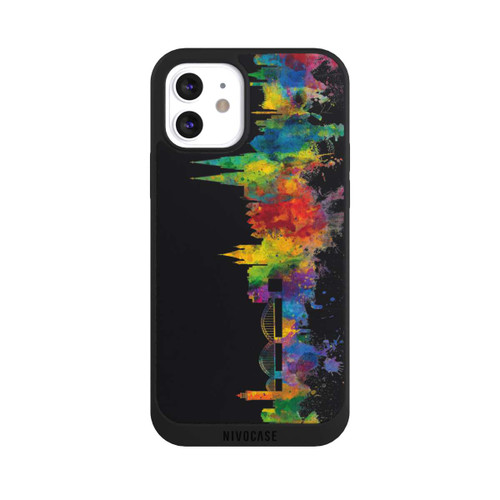 Apple iPhone 12 NIVOpure Cologne Germany Skyline Black