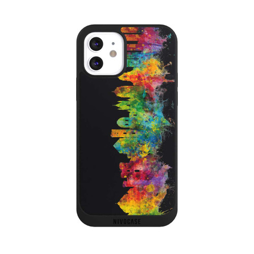 Apple iPhone 12 NIVOpure Naples Italy Skyline Black