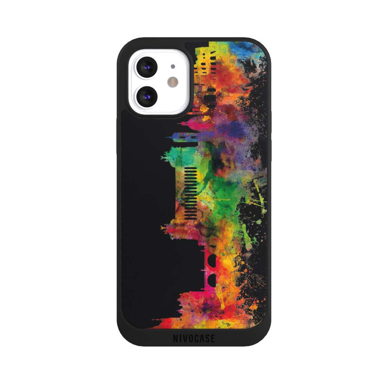 iPhone 12 NIVOpure Rome Italy Skyline Black