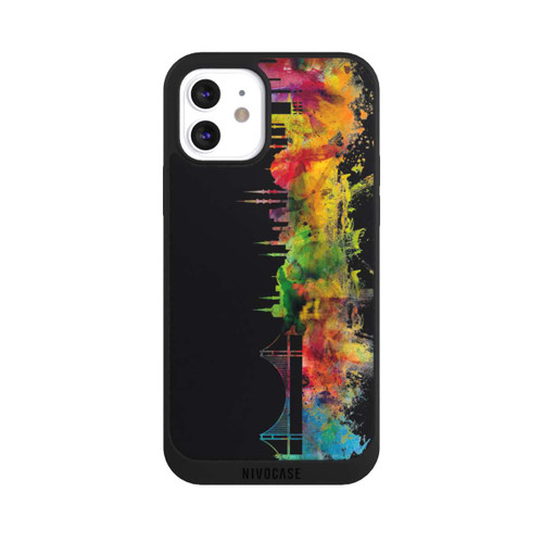 Apple iPhone 12 NIVOpure Istanbul Turkey Skyline Black