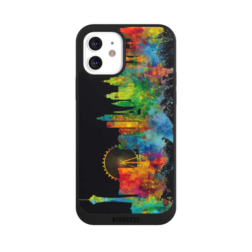 Apple iPhone 12 NIVOpure Las Vegas Nevada Skyline Black