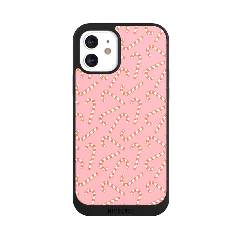 iPhone 12 NIVOpure Cannes à sucre sur rose