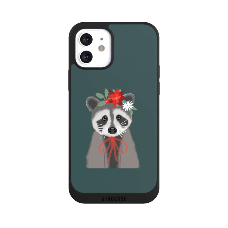 iPhone 12 NIVOpure raton laveur de Noël