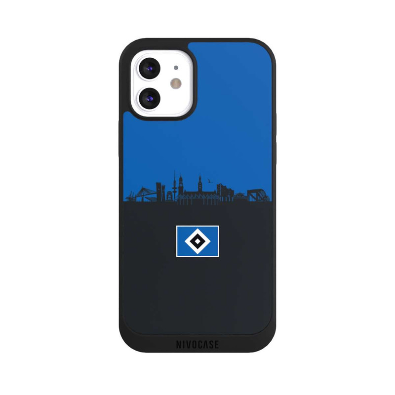 iPhone 12 NIVOpure HSV Skyline bleu noir
