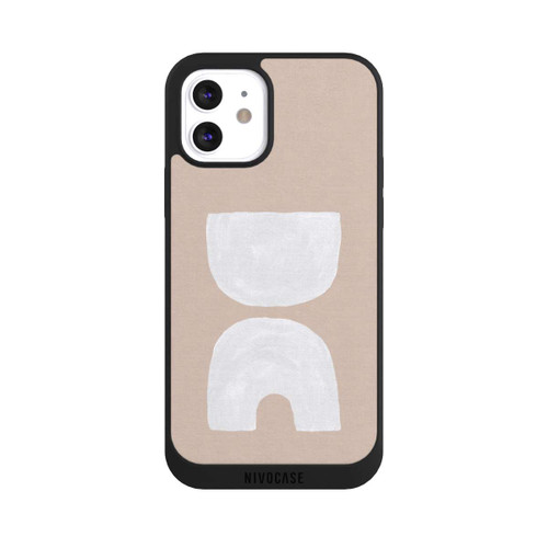 Apple iPhone 12 NIVOpure Mid Century Brown Modern Art