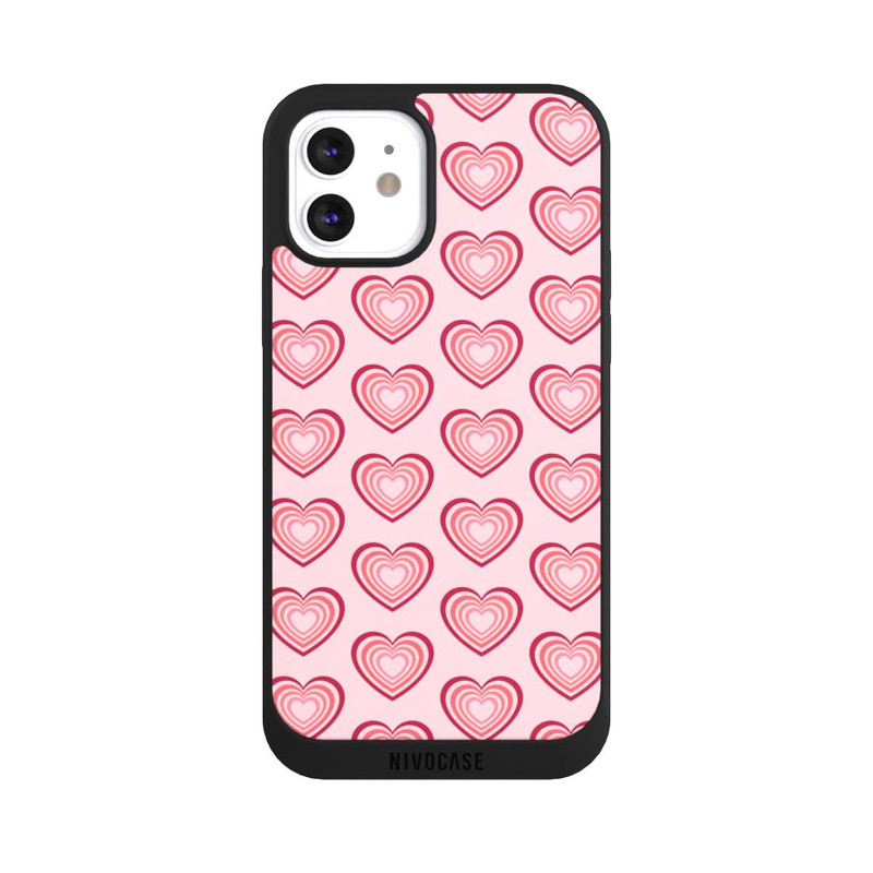 iPhone 12 NIVOpure Psychedelische Herzen
