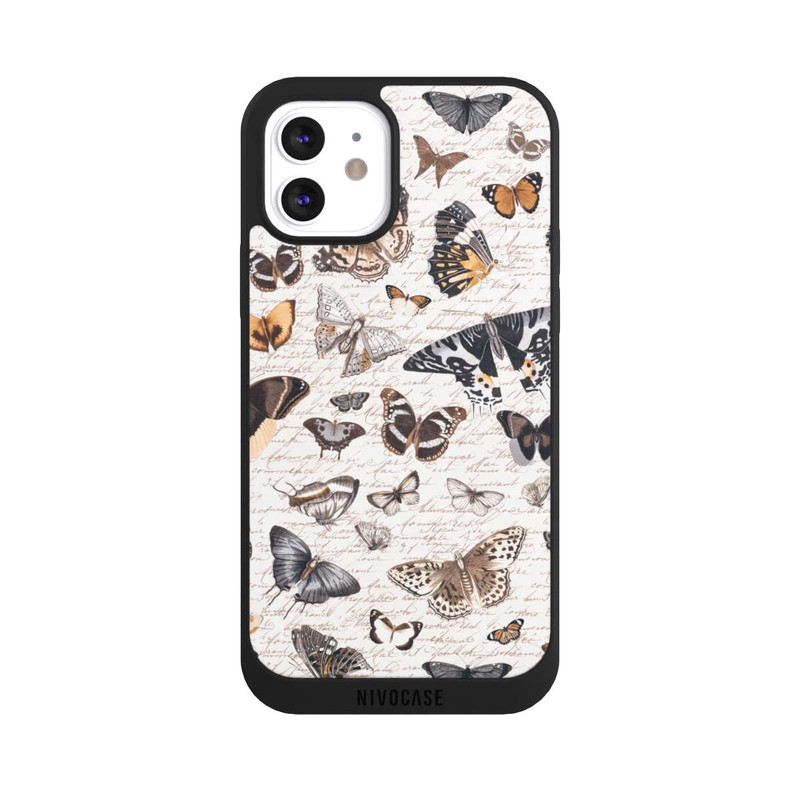 iPhone 12 NIVOpure Motif papillon bohème