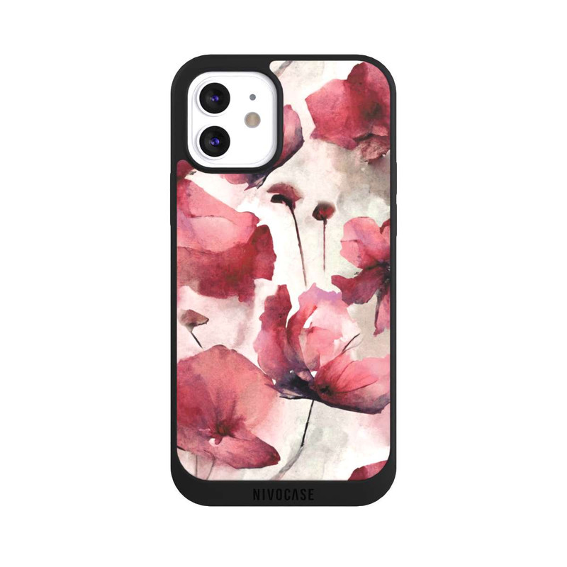 iPhone 12 NIVOpure Wild Poppies Seamless