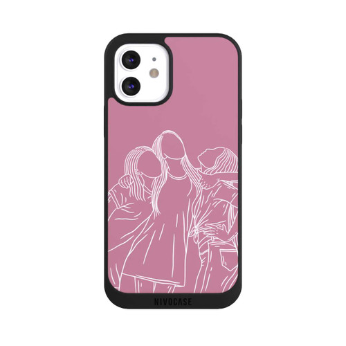 Apple iPhone 12 NIVOpure Girlfriends Line Art