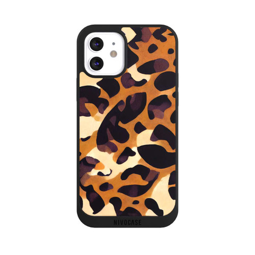 Apple iPhone 12 NIVOpure Leo Pattern light brown