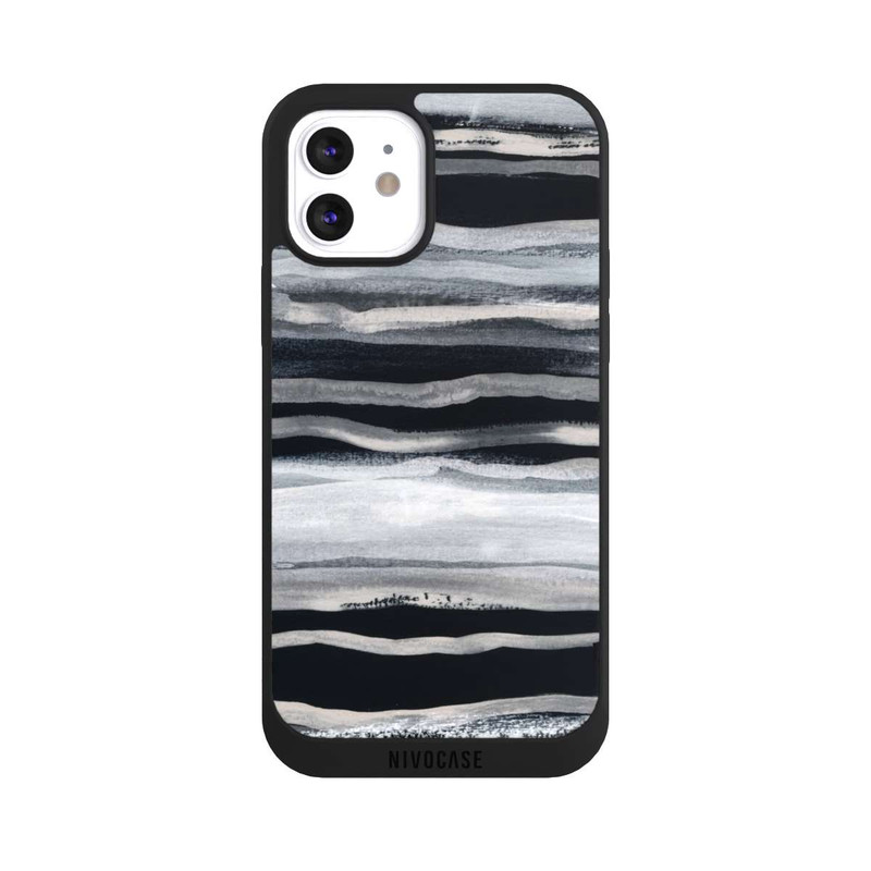 iPhone 12 NIVOpure Abstrakte Pinselstriche 68