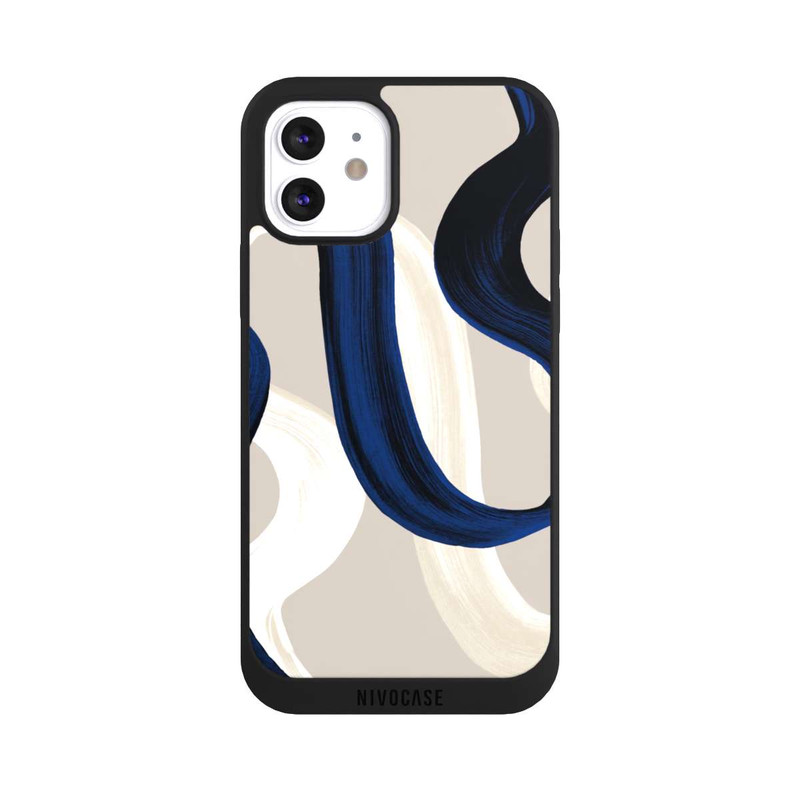 iPhone 12 NIVOpure Abstrakte Pinselstriche 80