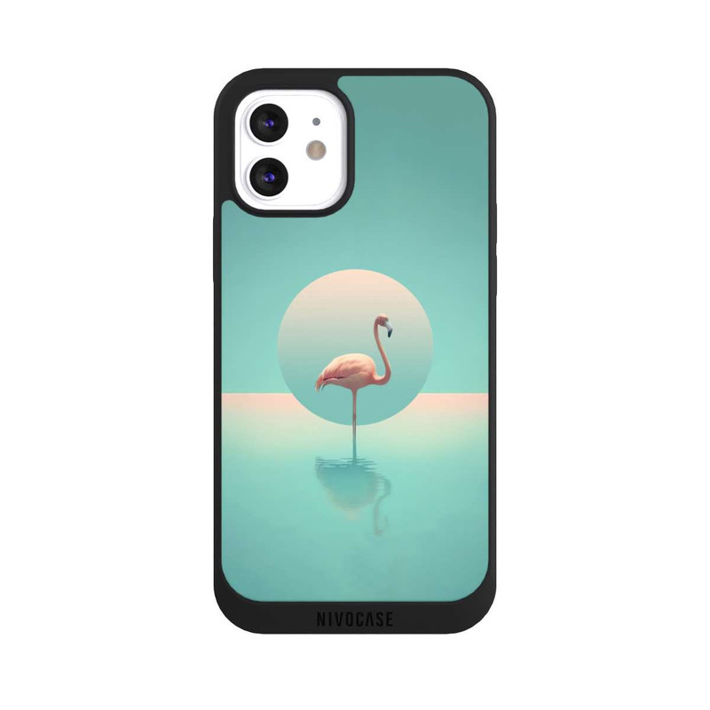 iPhone 12 NIVOpure Flamingo In The Pool 