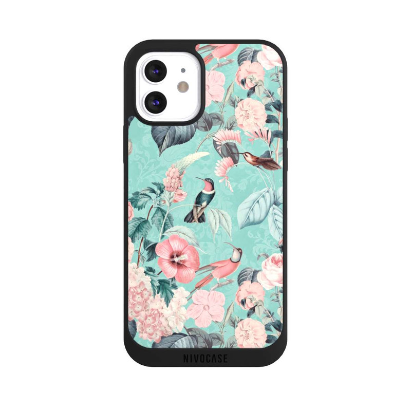 iPhone 12 NIVOpure Kolibri Paradies Pattern