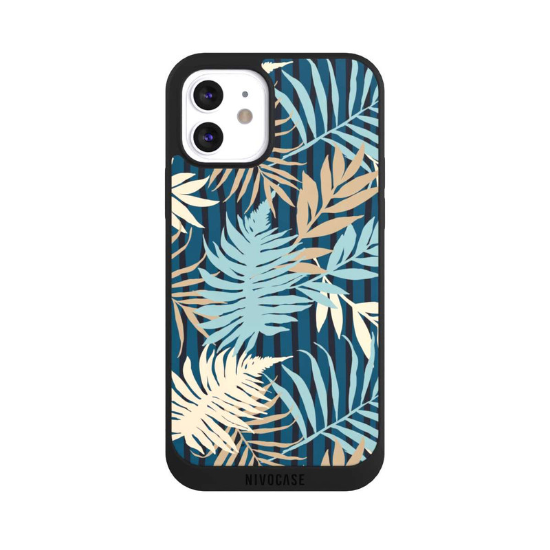 iPhone 12 NIVOpure Palm Garden Beige Pattern