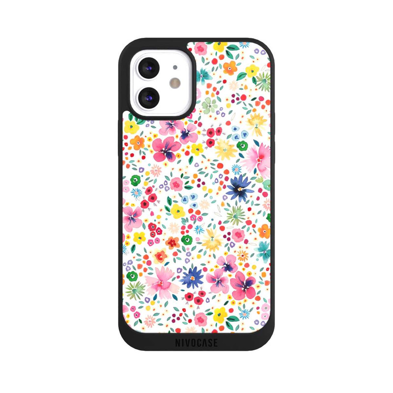 iPhone 12 NIVOpure Millefleurs Pink Spring Garden